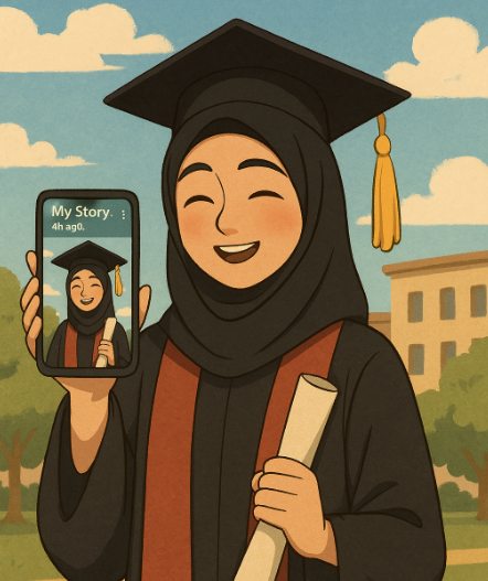 Graduation art