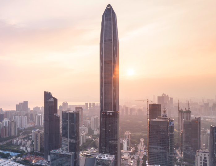 Ping An IFC in Shenzhen