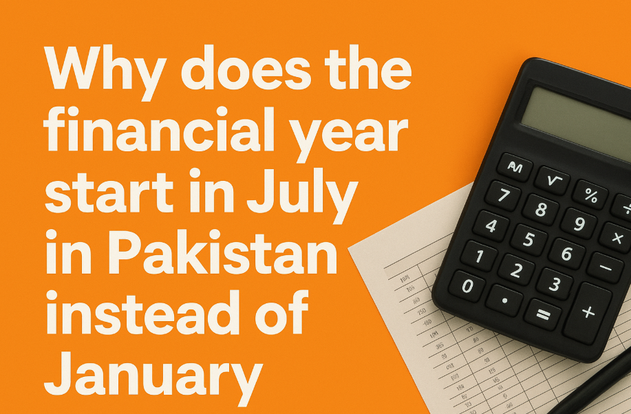 the financial year starts in July in Pakistan