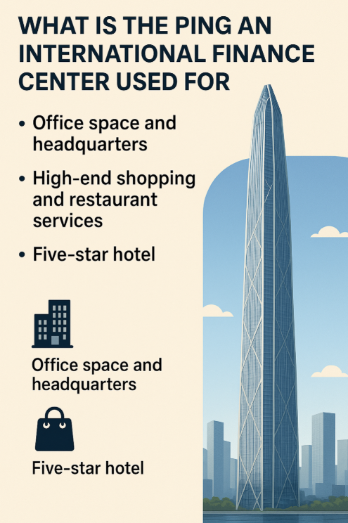 What is the Ping'an International Finance Center used for?
